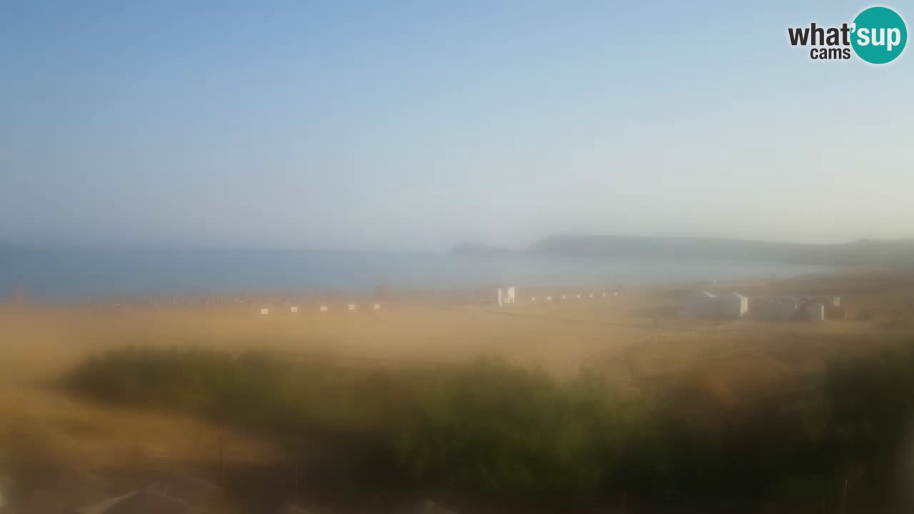 Webcam Torre dei Corsari – Live Beach View from Punta Usai