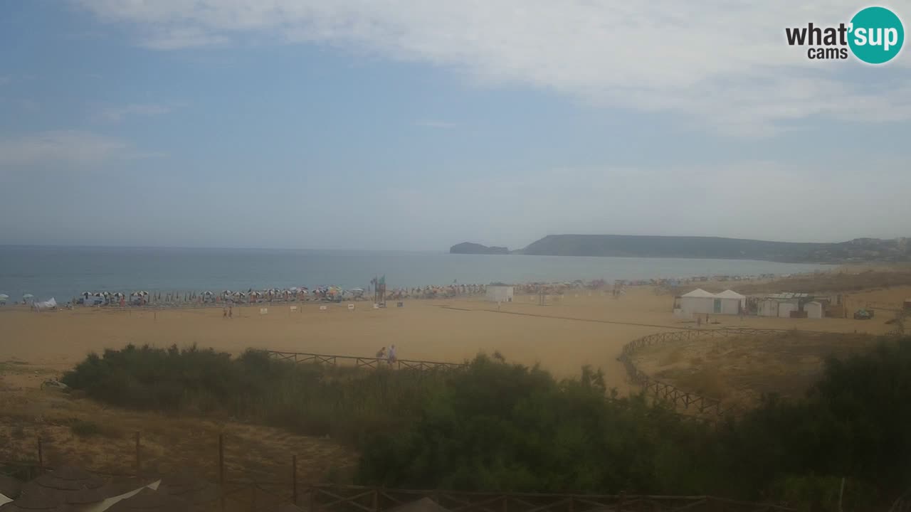 Webcam Torre dei Corsari – Live Beach View from Punta Usai