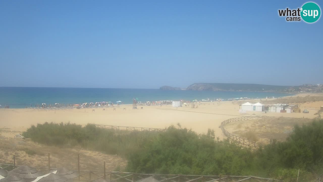 Webcam Torre dei Corsari – Liveblick auf den Strand von Punta Usai