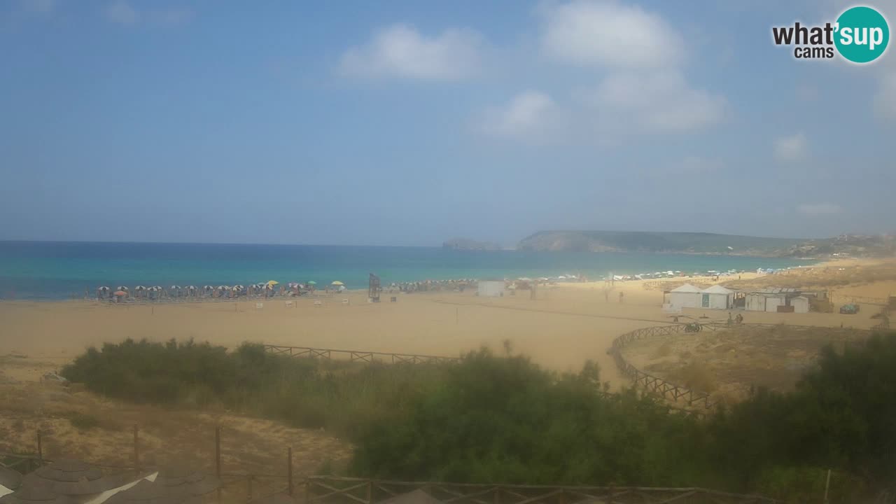Webcam Torre dei Corsari – Vista live sulla spiaggia da Punta Usai