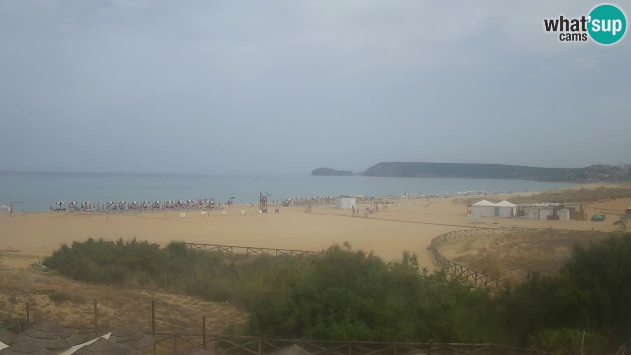 Cámara web Torre dei Corsari – Vista en directo de la playa desde Punta Usai