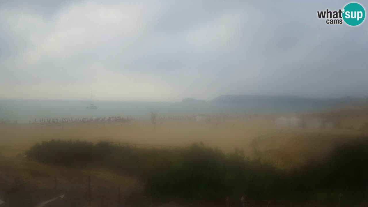 Webcam Torre dei Corsari – Live Beach View from Punta Usai