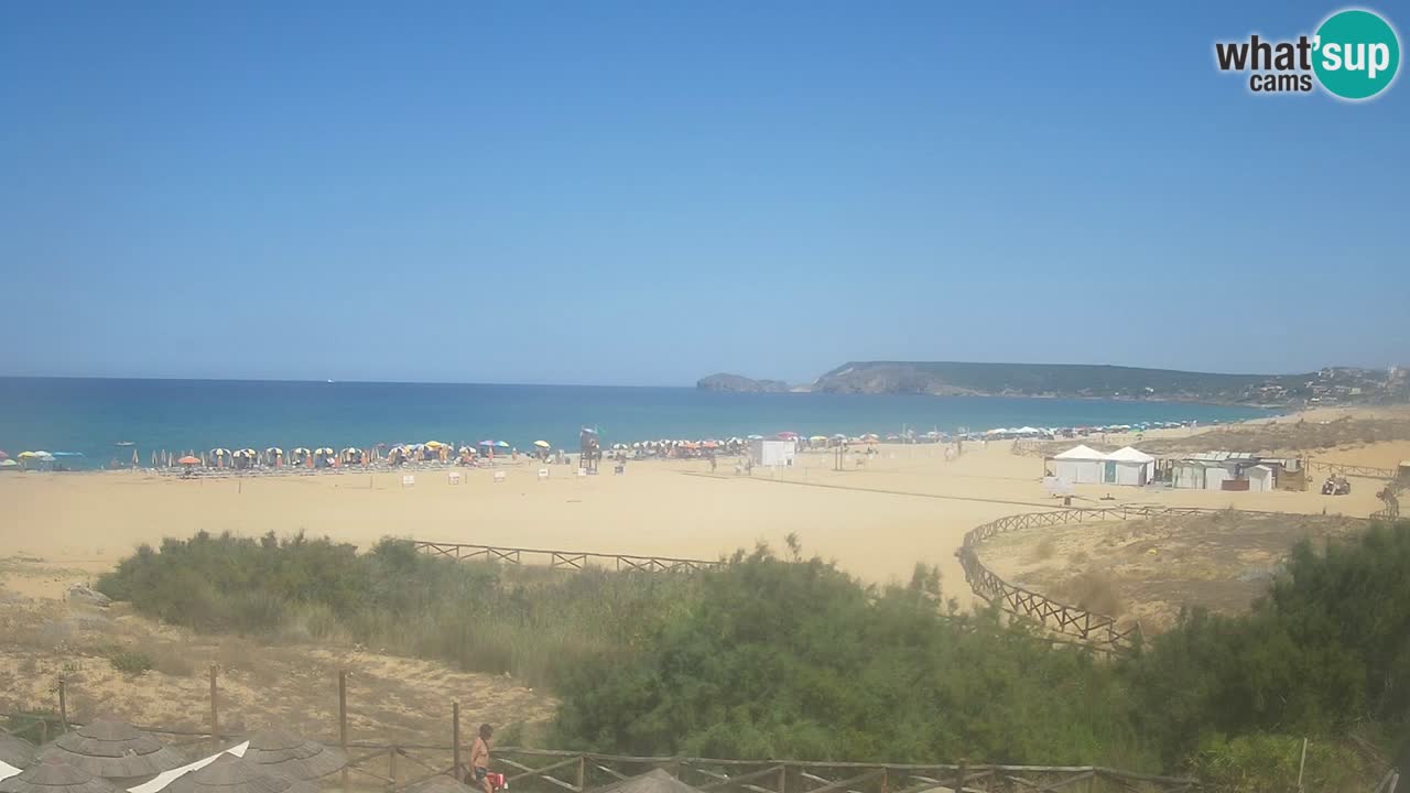 Webcam Torre dei Corsari – Vue en direct sur la plage depuis Punta Usai