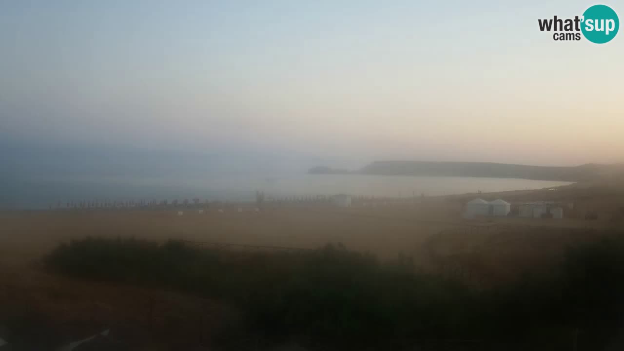 Webcam Torre dei Corsari – Vista live sulla spiaggia da Punta Usai