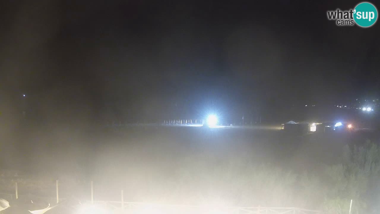 Webcam Torre dei Corsari – Vista live sulla spiaggia da Punta Usai