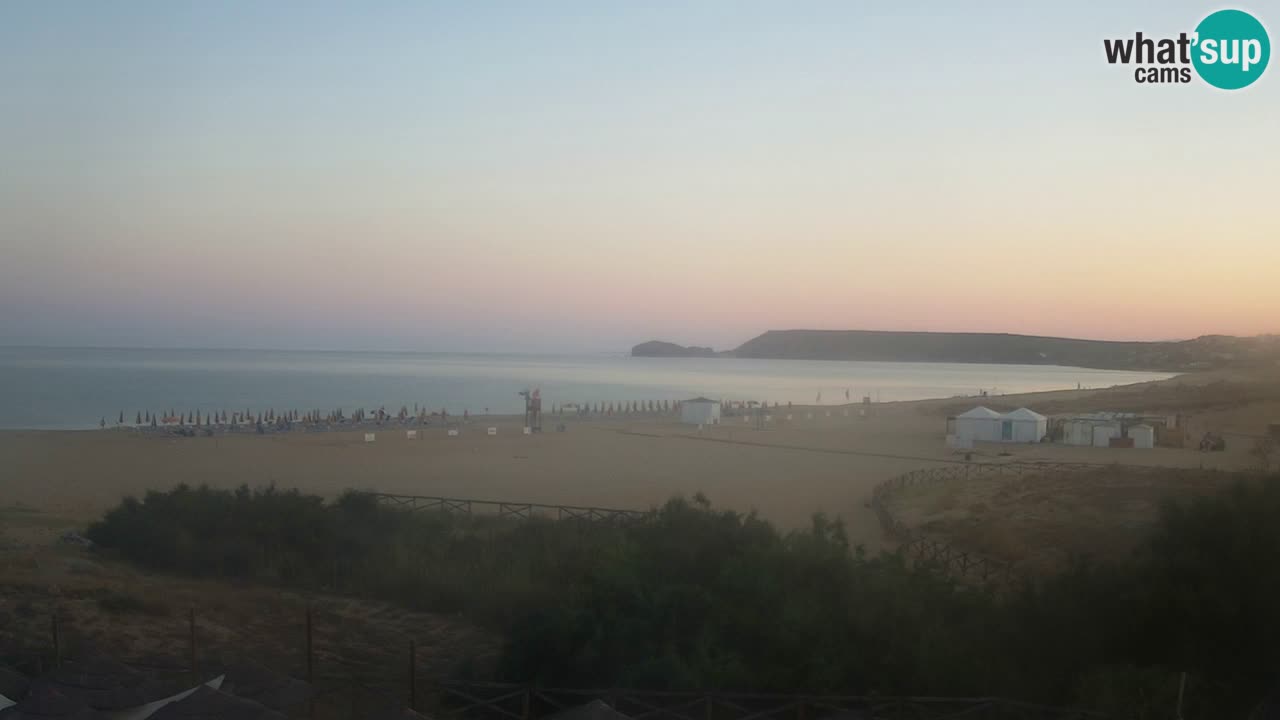 Webcam Torre dei Corsari – Vista live sulla spiaggia da Punta Usai