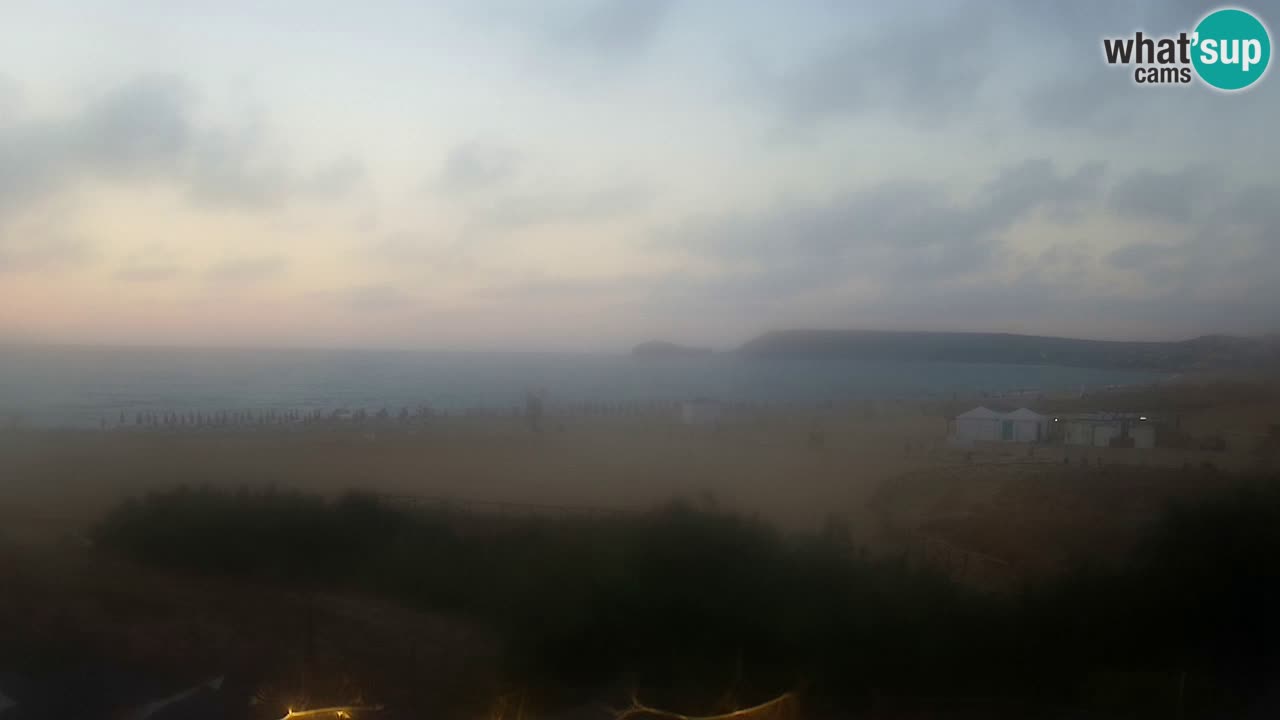 Webcam Torre dei Corsari – Live Beach View from Punta Usai