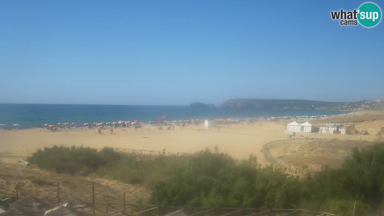 Webcam Torre dei Corsari – Vue en direct sur la plage depuis Punta Usai