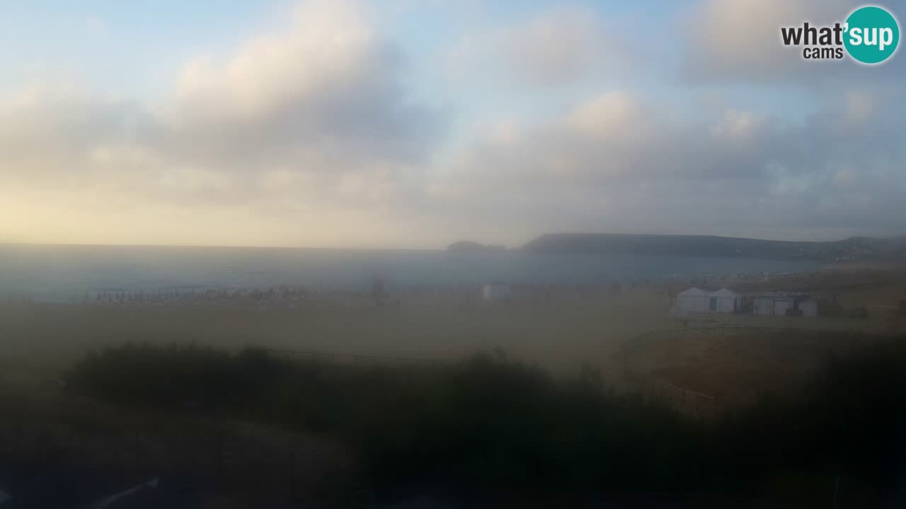 Webcam Torre dei Corsari – Vue en direct sur la plage depuis Punta Usai