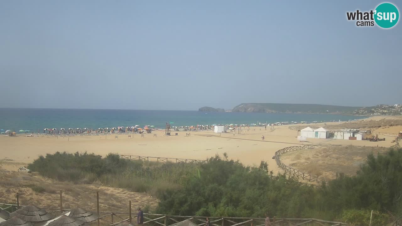 Webcam Torre dei Corsari – Liveblick auf den Strand von Punta Usai