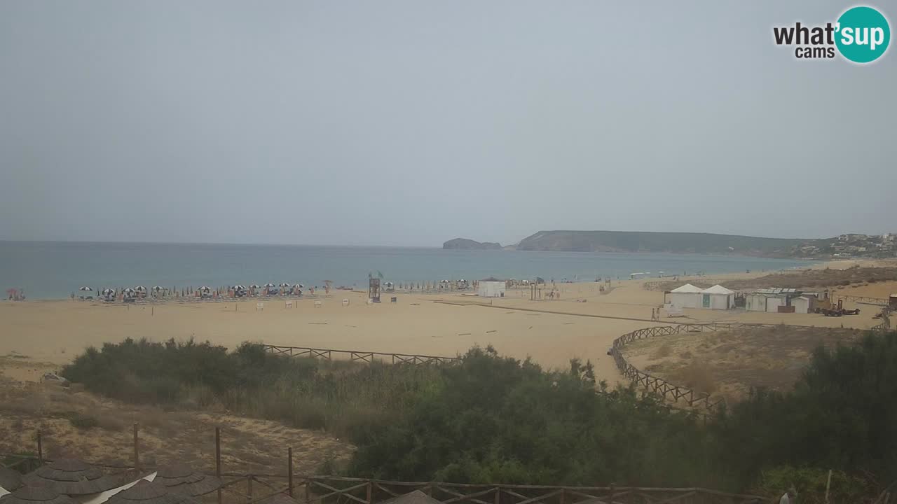 Cámara web Torre dei Corsari – Vista en directo de la playa desde Punta Usai