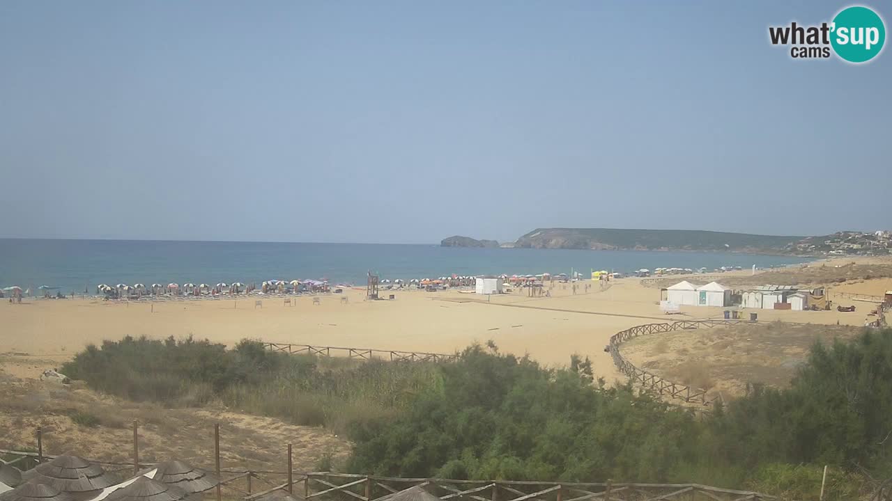 Webcam Torre dei Corsari – Live Beach View from Punta Usai