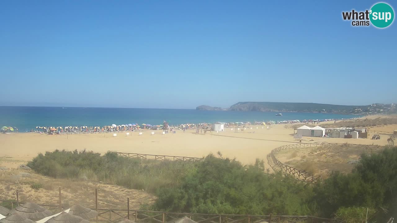 Webcam Torre dei Corsari – Liveblick auf den Strand von Punta Usai