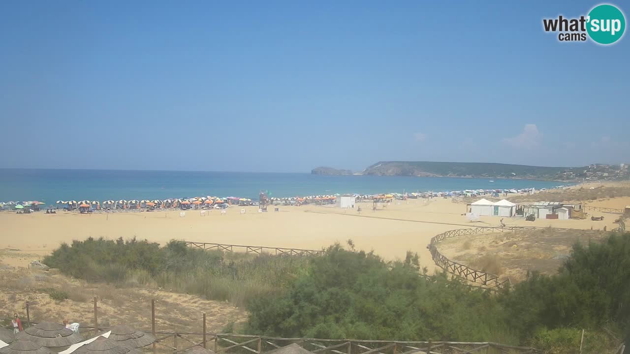 Webcam Torre dei Corsari – Live Beach View from Punta Usai