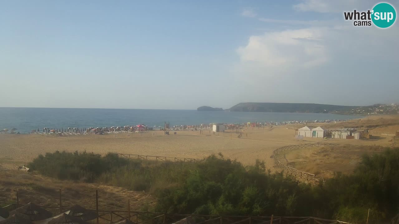 Webcam Torre dei Corsari – Vue en direct sur la plage depuis Punta Usai