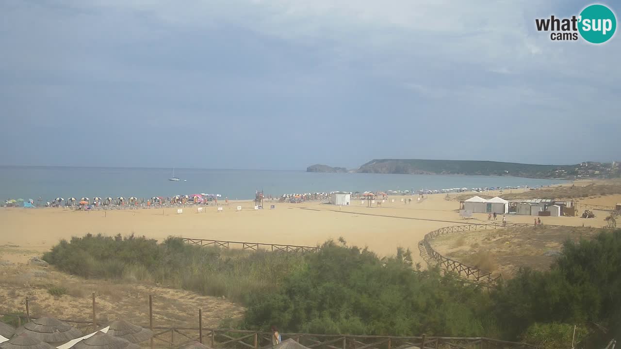 Webcam Torre dei Corsari – Liveblick auf den Strand von Punta Usai