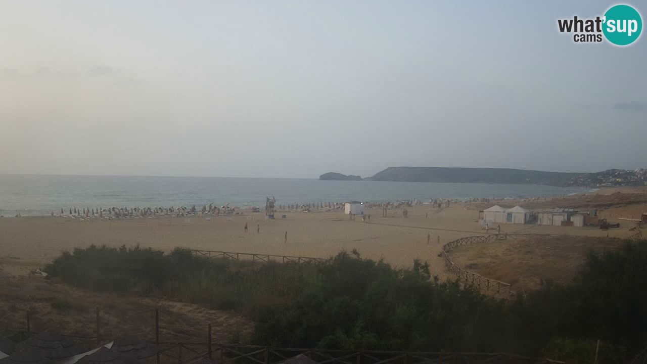 Webcam Torre dei Corsari – Vue en direct sur la plage depuis Punta Usai