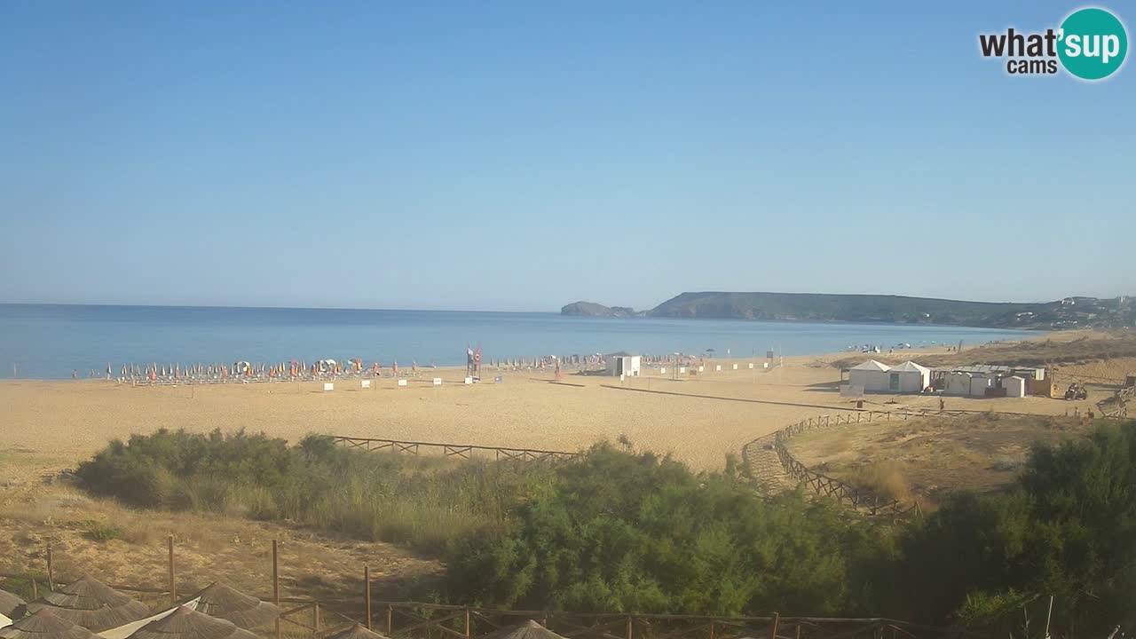 Webcam Torre dei Corsari – Live Beach View from Punta Usai