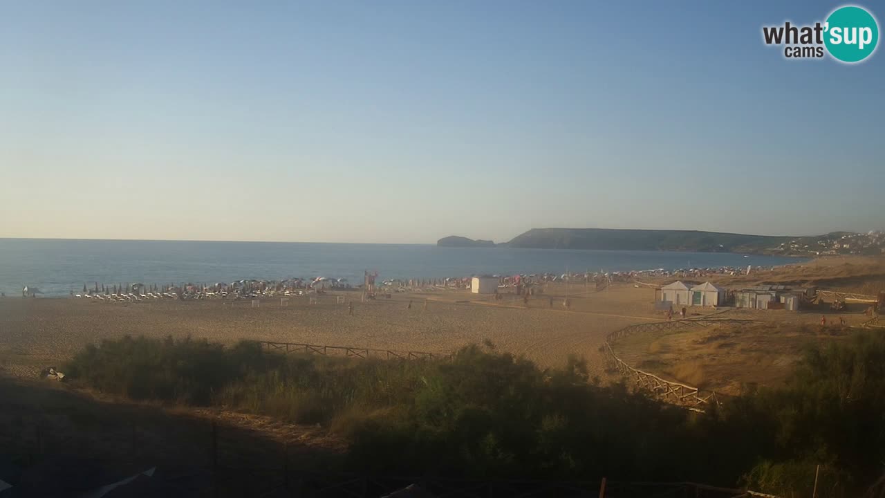 Webcam Torre dei Corsari – Vista live sulla spiaggia da Punta Usai