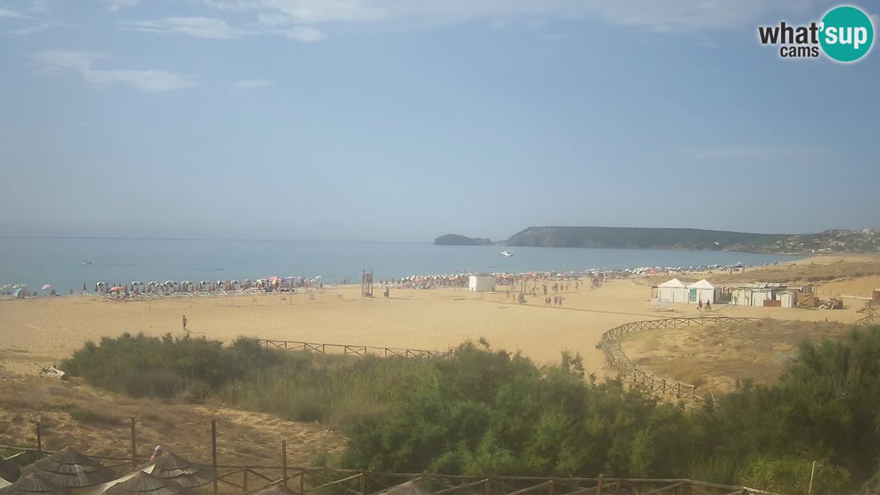 Webcam Torre dei Corsari – Vue en direct sur la plage depuis Punta Usai