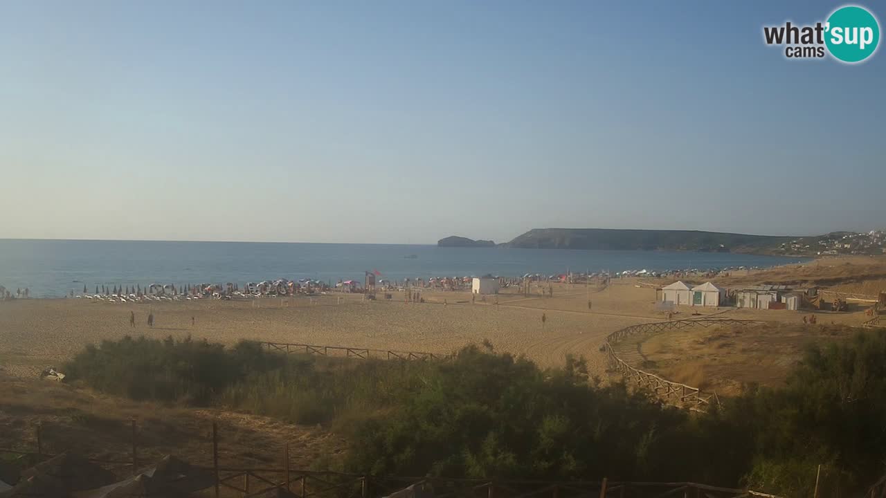 Webcam Torre dei Corsari – Vista live sulla spiaggia da Punta Usai
