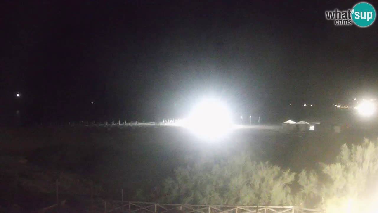 Webcam Torre dei Corsari – Liveblick auf den Strand von Punta Usai