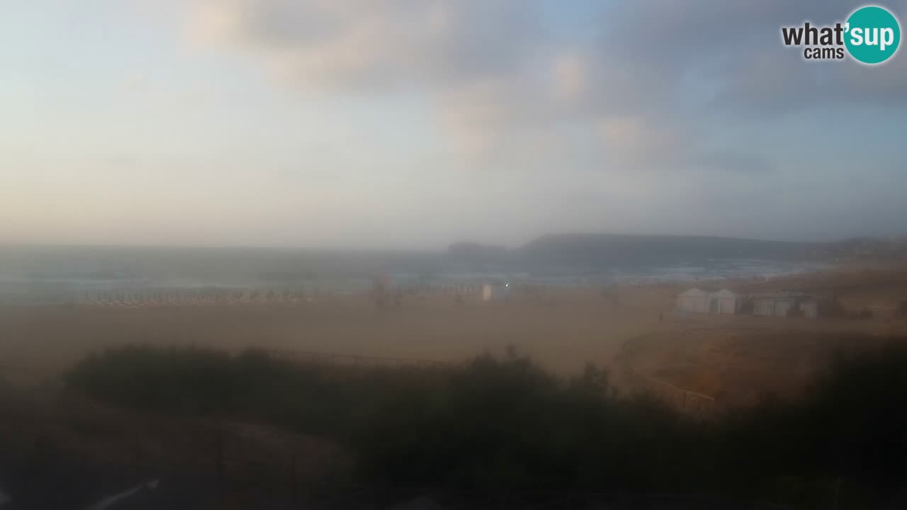 Webcam Torre dei Corsari – Vue en direct sur la plage depuis Punta Usai