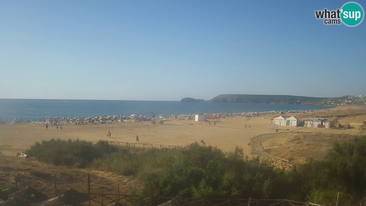 Webcam Torre dei Corsari – Liveblick auf den Strand von Punta Usai