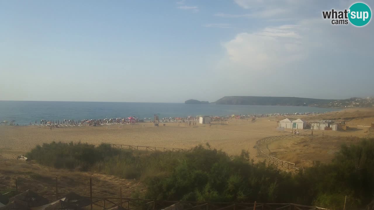 Webcam Torre dei Corsari – Vista live sulla spiaggia da Punta Usai