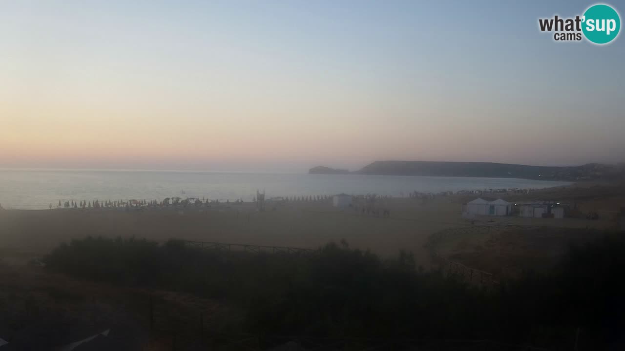 Cámara web Torre dei Corsari – Vista en directo de la playa desde Punta Usai