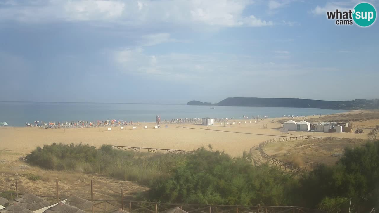 Webcam Torre dei Corsari – Live Beach View from Punta Usai