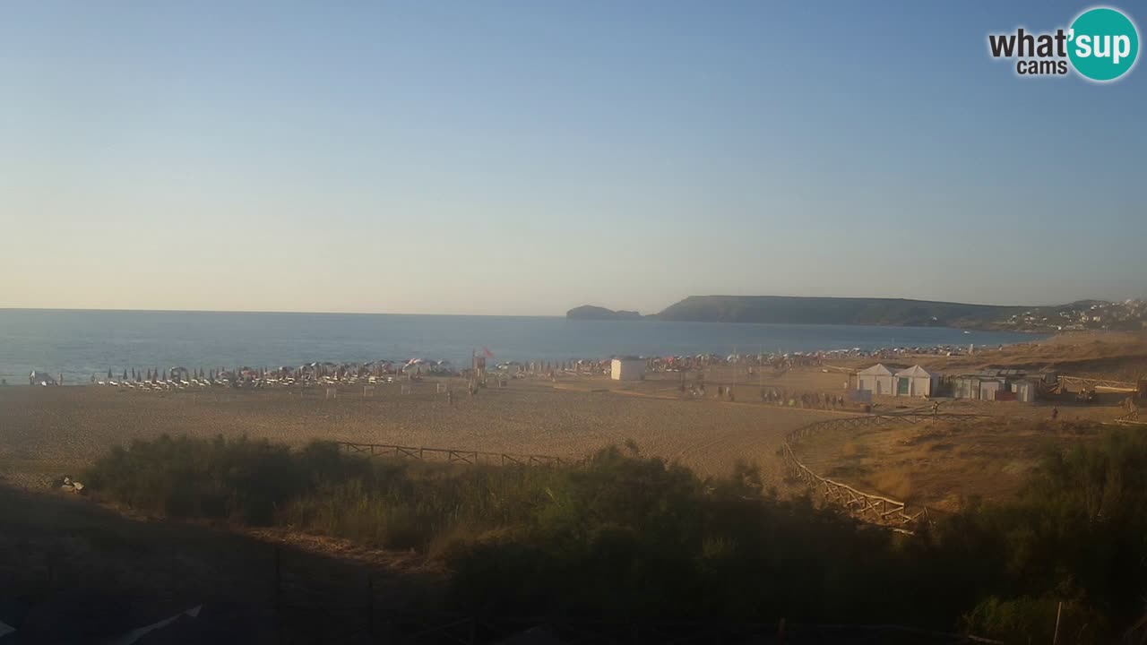 Webcam Torre dei Corsari – Vue en direct sur la plage depuis Punta Usai