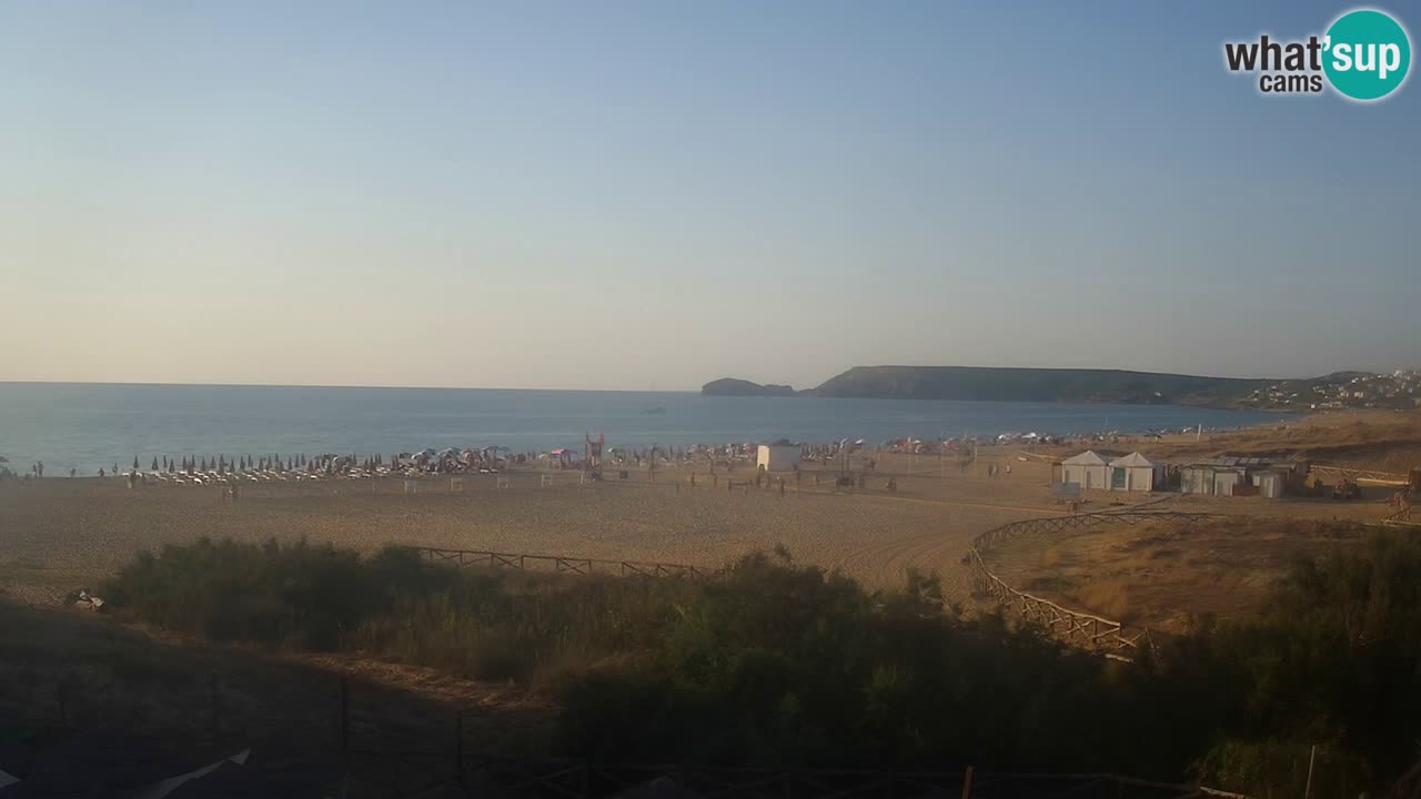 Webcam Torre dei Corsari – Vista live sulla spiaggia da Punta Usai