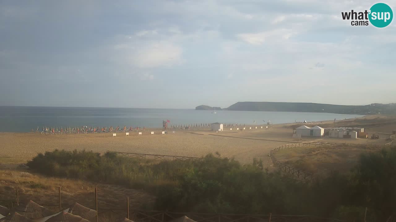 Webcam Torre dei Corsari – Vue en direct sur la plage depuis Punta Usai