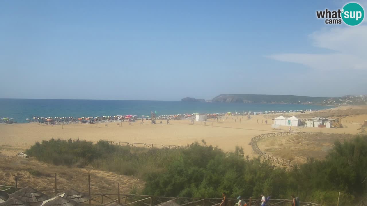 Webcam Torre dei Corsari – Vista live sulla spiaggia da Punta Usai