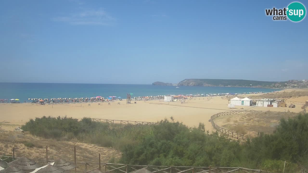 Webcam Torre dei Corsari – Live Beach View from Punta Usai
