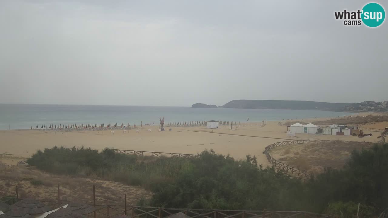 Webcam Torre dei Corsari – Vue en direct sur la plage depuis Punta Usai