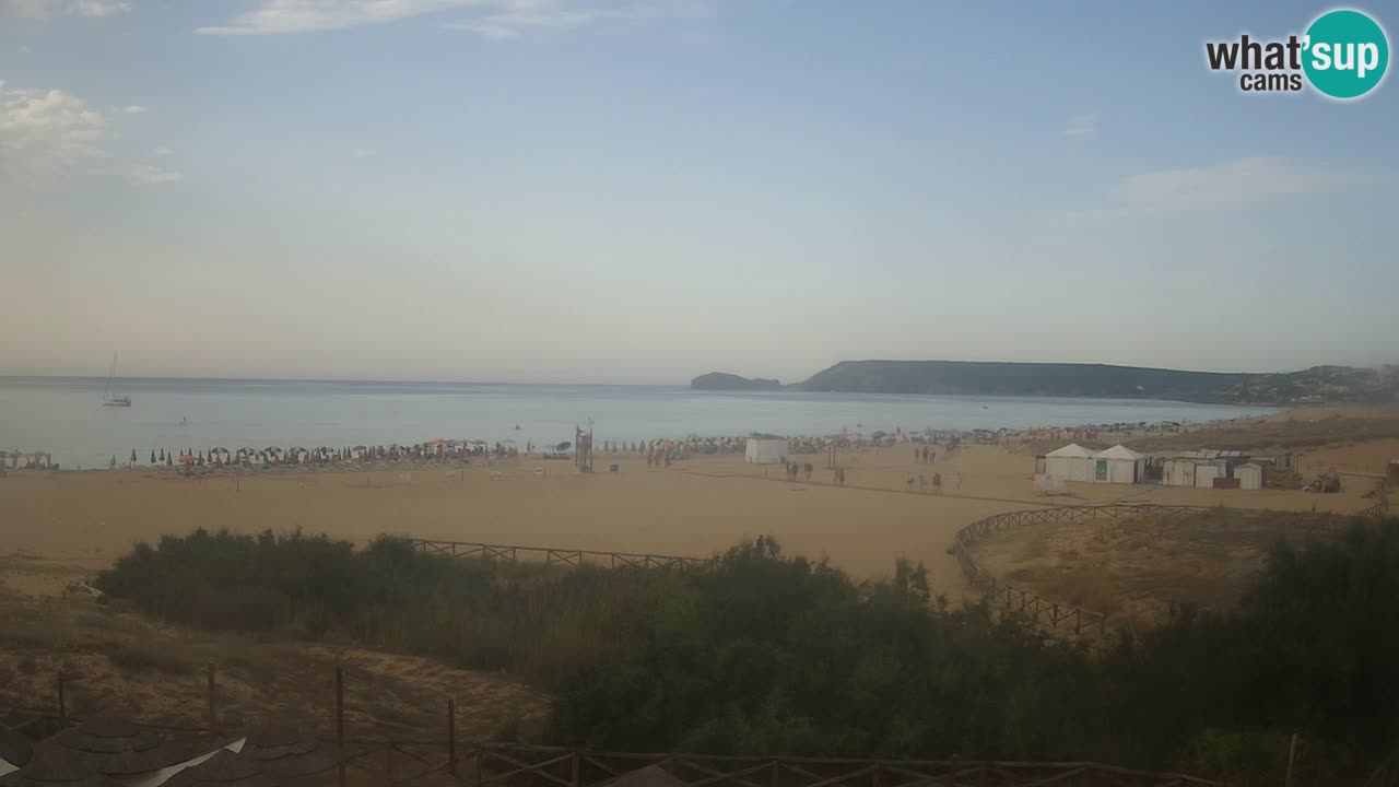 Webcam Torre dei Corsari – Liveblick auf den Strand von Punta Usai