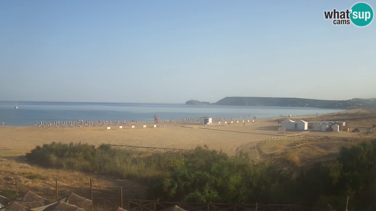 Webcam Torre dei Corsari – Live Beach View from Punta Usai