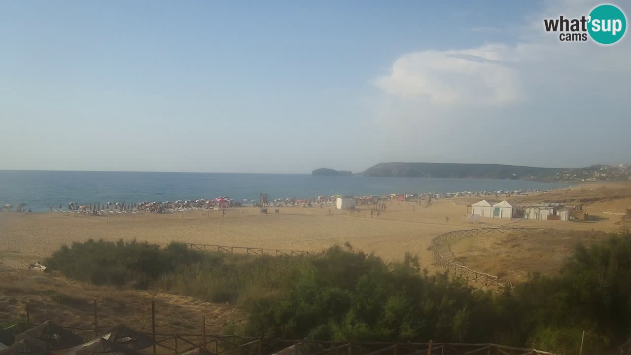 Webcam Torre dei Corsari – Vue en direct sur la plage depuis Punta Usai