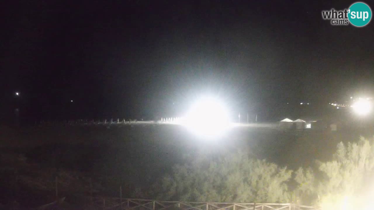 Webcam Torre dei Corsari – Vue en direct sur la plage depuis Punta Usai