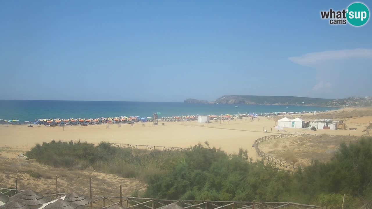 Webcam Torre dei Corsari – Live Beach View from Punta Usai
