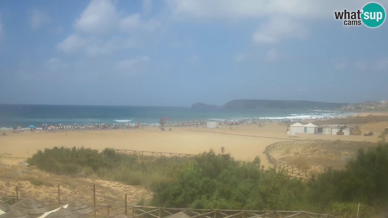 Webcam Torre dei Corsari – Live Beach View from Punta Usai