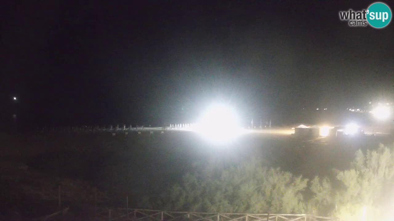 Webcam Torre dei Corsari – Live Beach View from Punta Usai