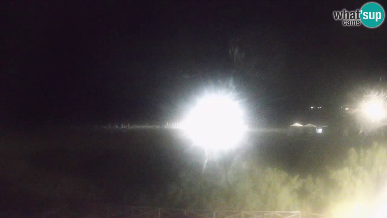 Cámara web Torre dei Corsari – Vista en directo de la playa desde Punta Usai