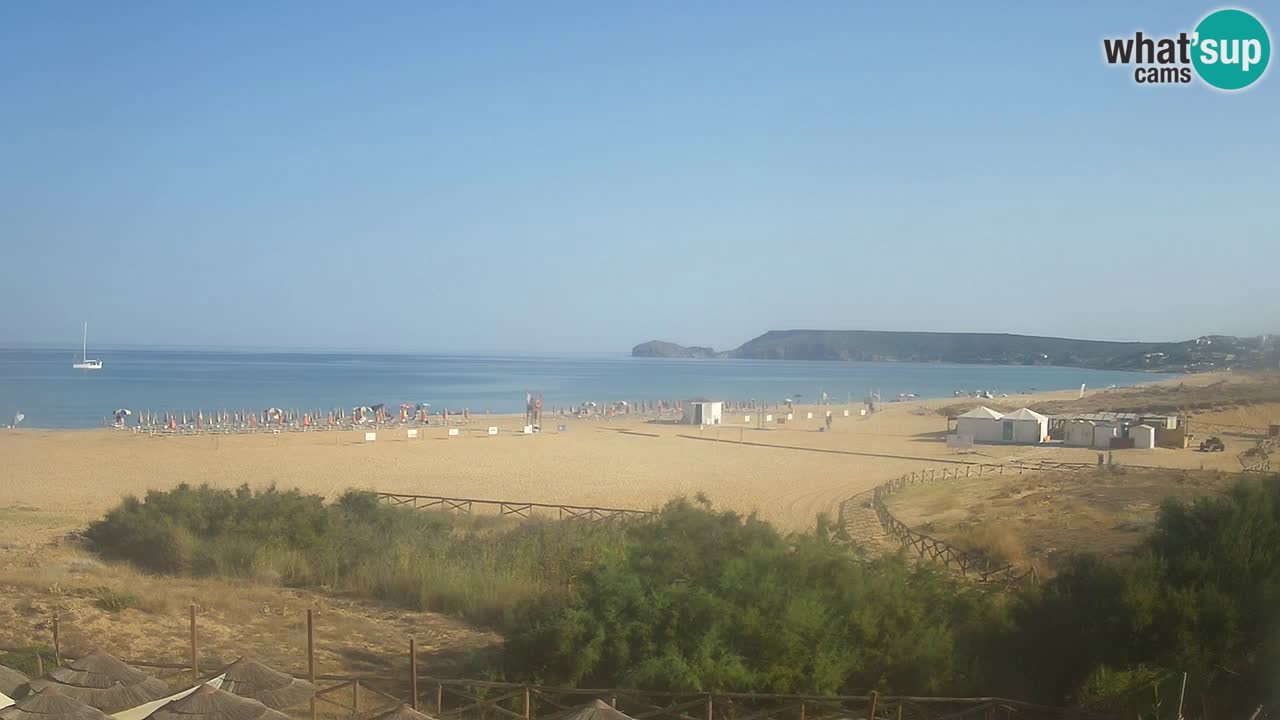 Webcam Torre dei Corsari – Live Beach View from Punta Usai