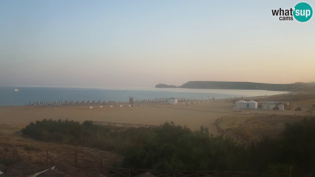Webcam Torre dei Corsari – Liveblick auf den Strand von Punta Usai