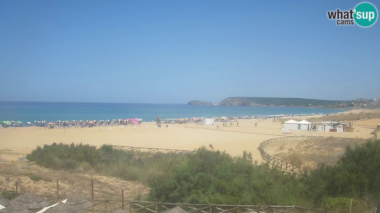 Webcam Torre dei Corsari – Live Beach View from Punta Usai