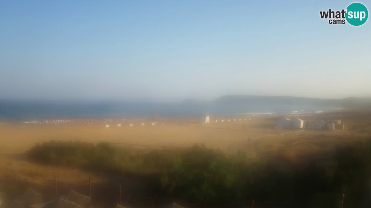 Webcam Torre dei Corsari – Vue en direct sur la plage depuis Punta Usai