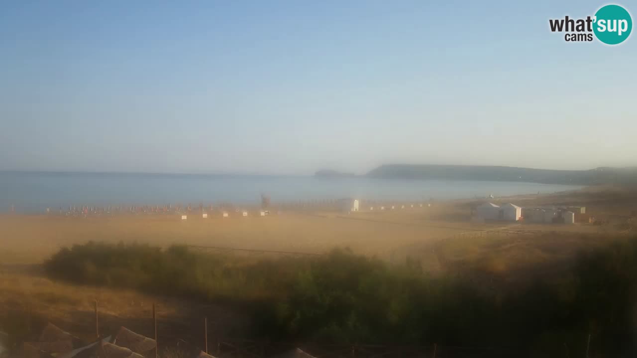 Webcam Torre dei Corsari – Live Beach View from Punta Usai